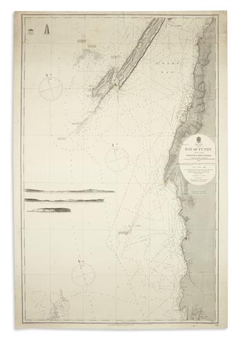 (BAY OF FUNDY.) British Hydrographic Office. North America East Coast Sheet 1, Bay of Fundy.